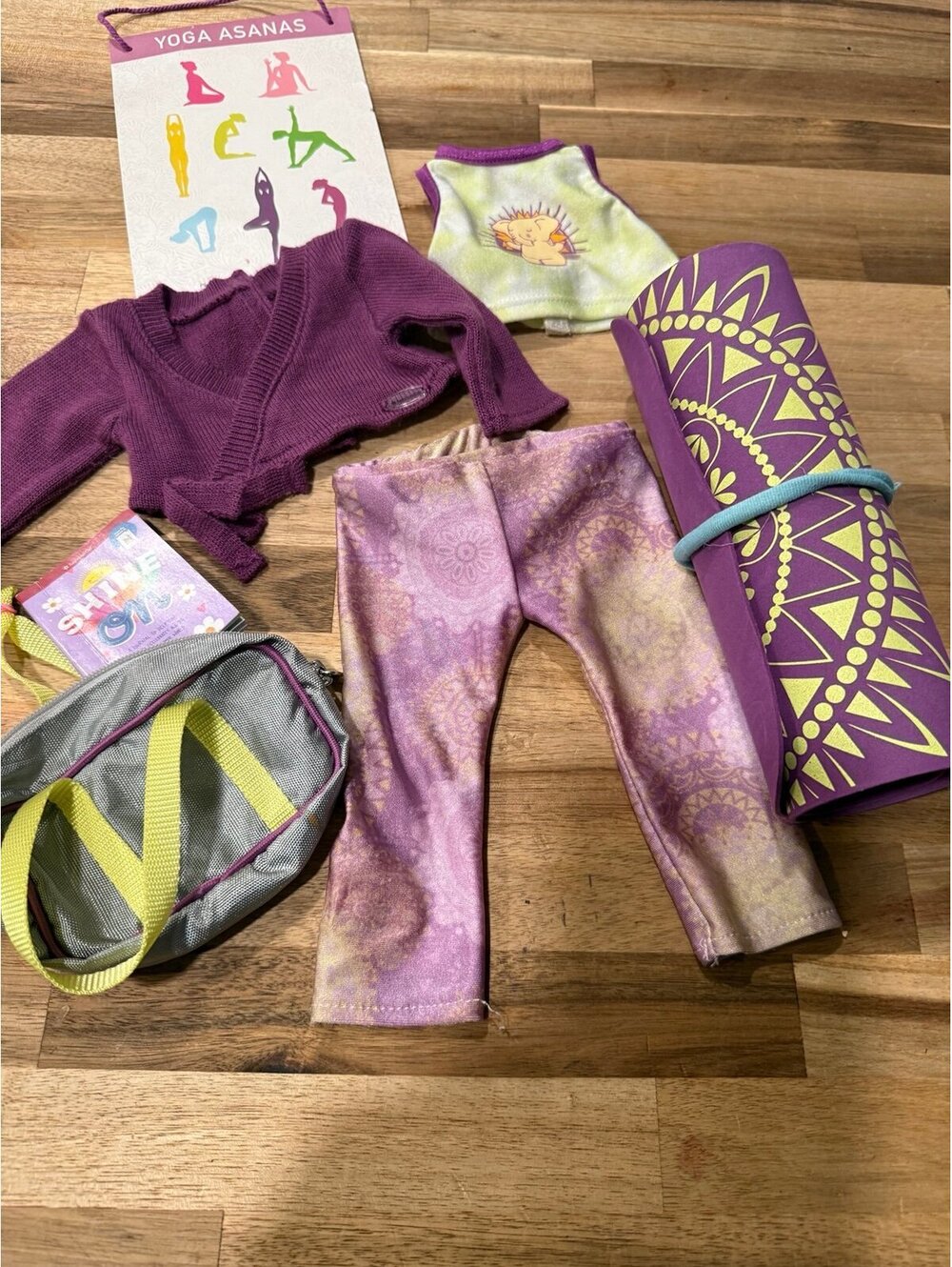 American Girl GOTY 2023 Kavi SharmaKavi's Yoga Outfit Yoga Accessories